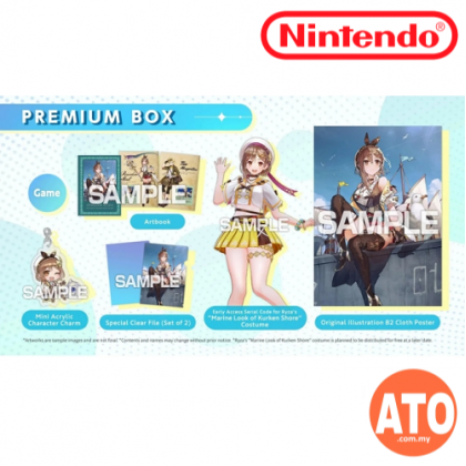 Atelier Ryza 3: Alchemist of the End & the Secret Key 萊莎的鍊金工房 3 ～終結之鍊金術士與秘密鑰匙【Special Edition特典版】For Nintendo Switch (ASIA-CHI)